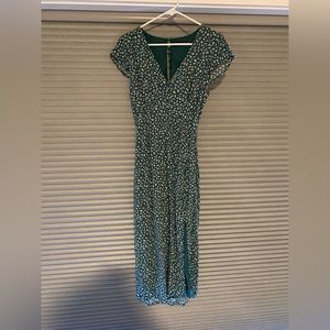Green Floral Abercrombie Dress